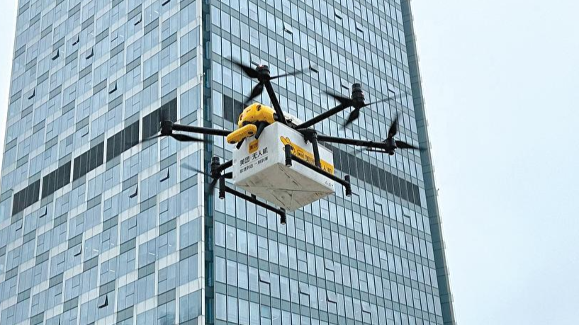 Drone deliveries begin to take off in Shenzhen