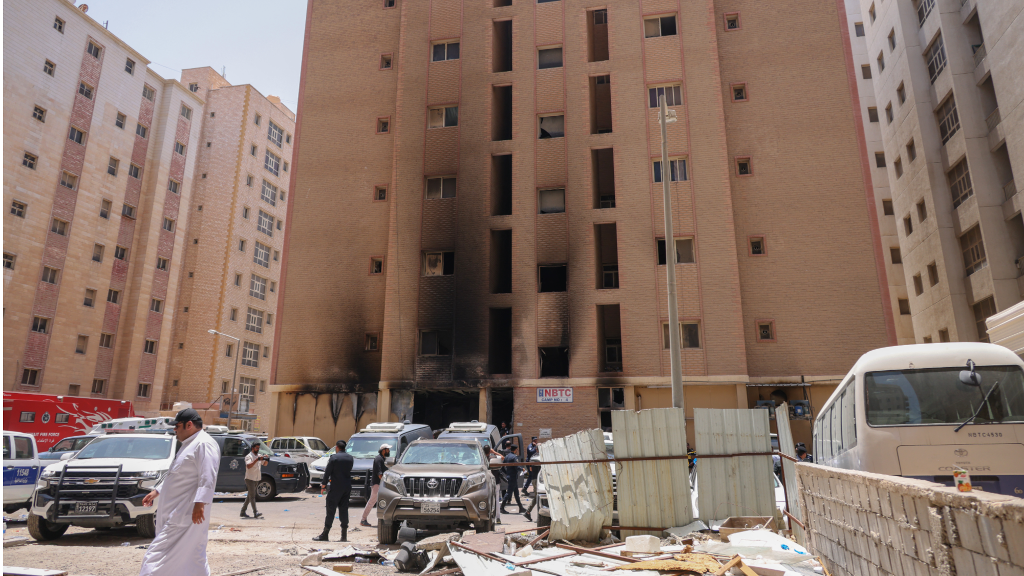 Fire in S. Kuwait kills at least 41 people