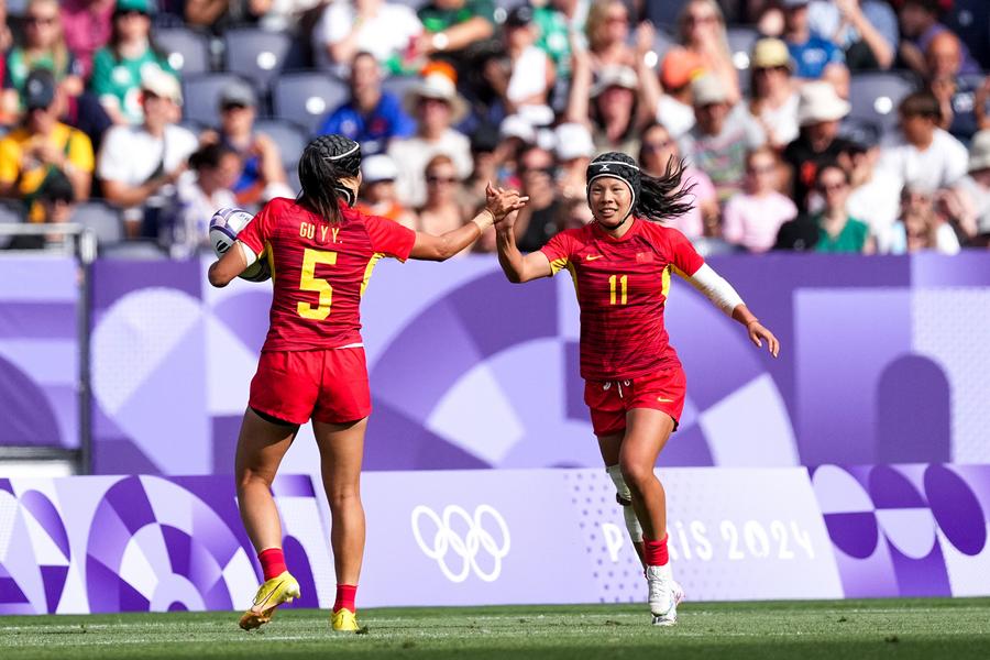 China shock Fiji on Olympic rugby debut