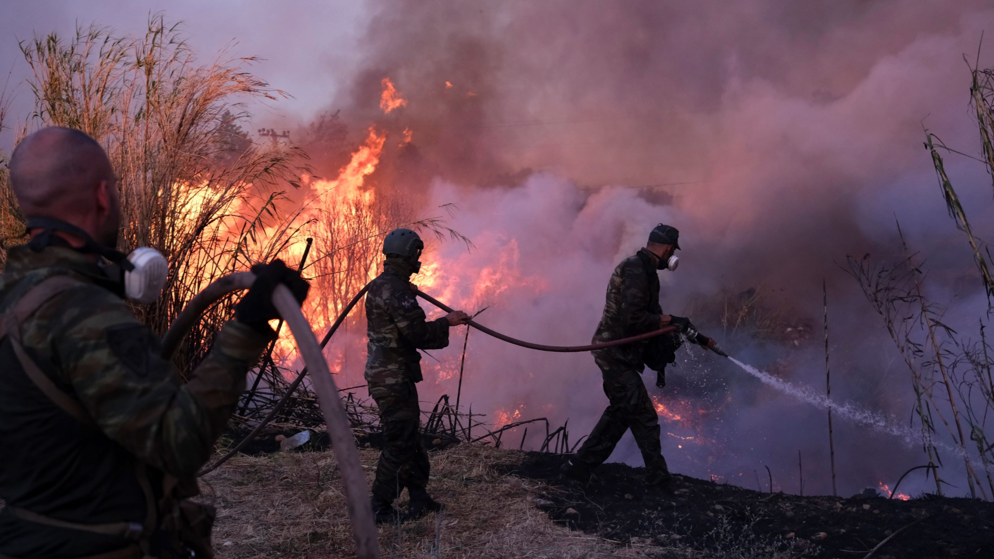 One dead as Greek wildfire burns in Athens suburbs