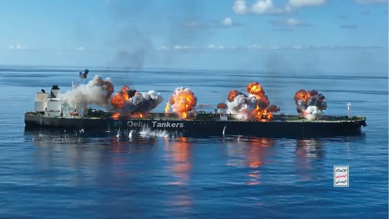 Yemen's Houthis claim responsibility for cargo ship attack in Gulf of Aden