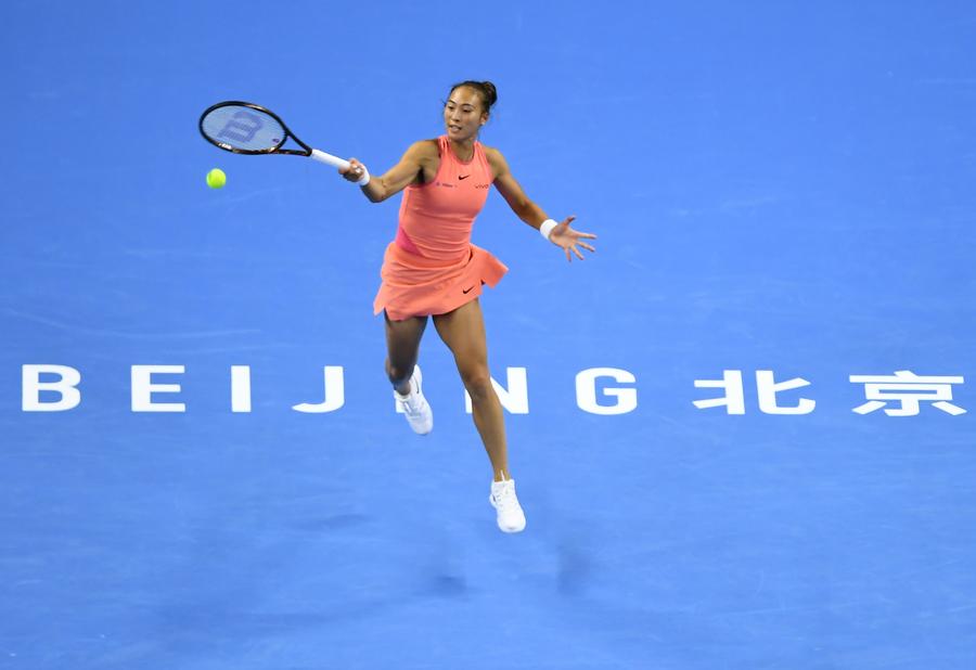 Fifthseeded Zheng Qinwen defeats Podoroska to reach China Open last 16