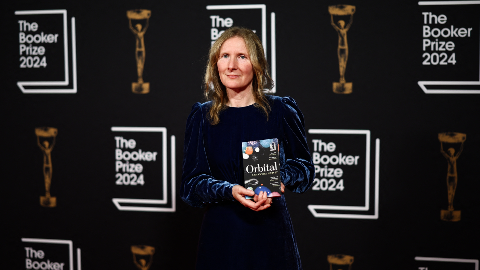 British writer Harvey wins Booker Prize for space story 'Orbital'