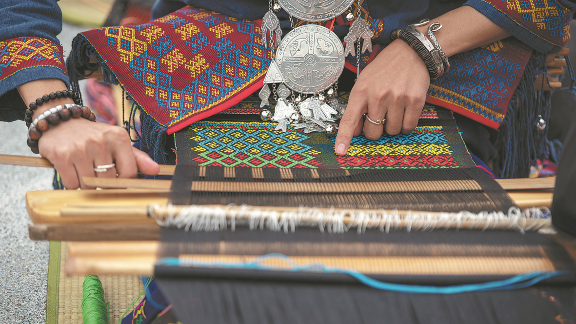 Weaving preservation with tradition