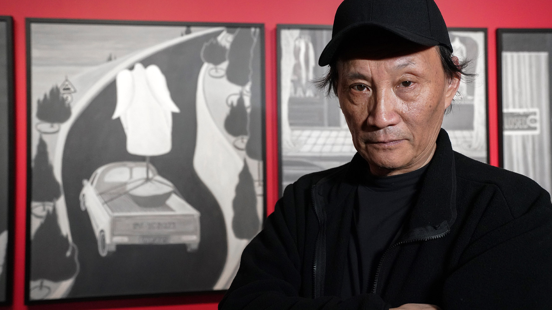 Multifaceted works show writer-painter's novel ideas