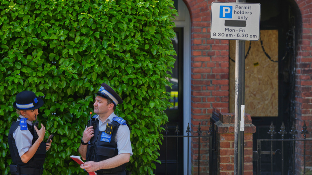 Man charged with arson after fire at British PM's home