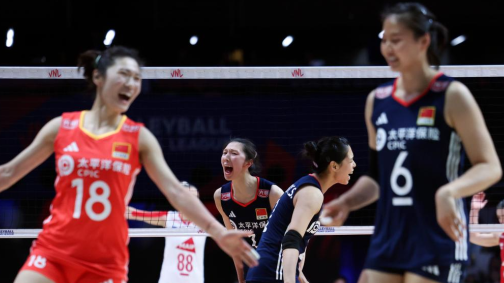 China dominates France, Turkiye outlasts Poland in VNL Beijing leg