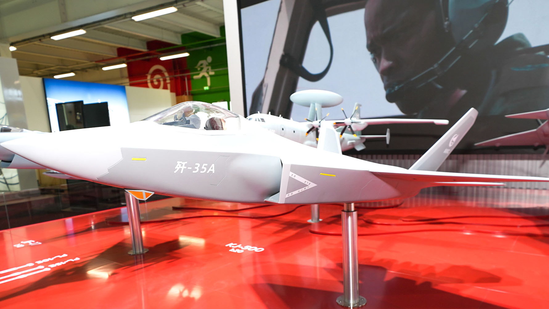 Stealthy J-35A fighter jet launches international debut at Paris