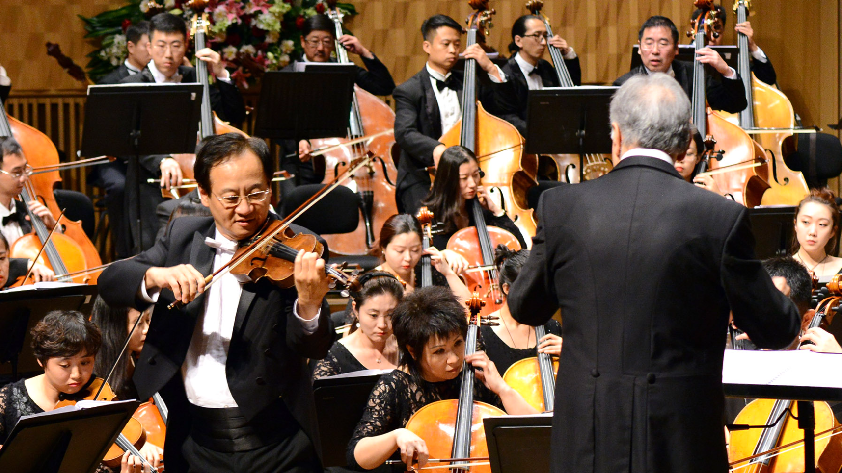 A city comes alive with the sound of music