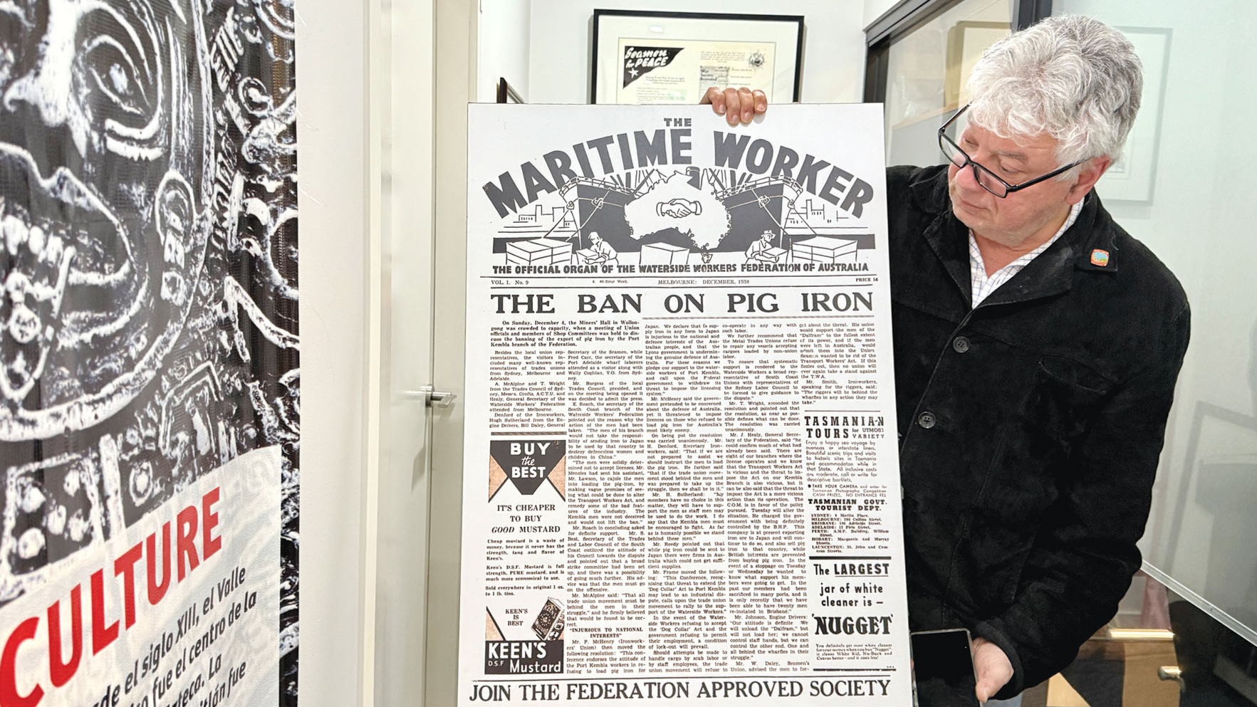 Ray Gamble When workers acted for peace