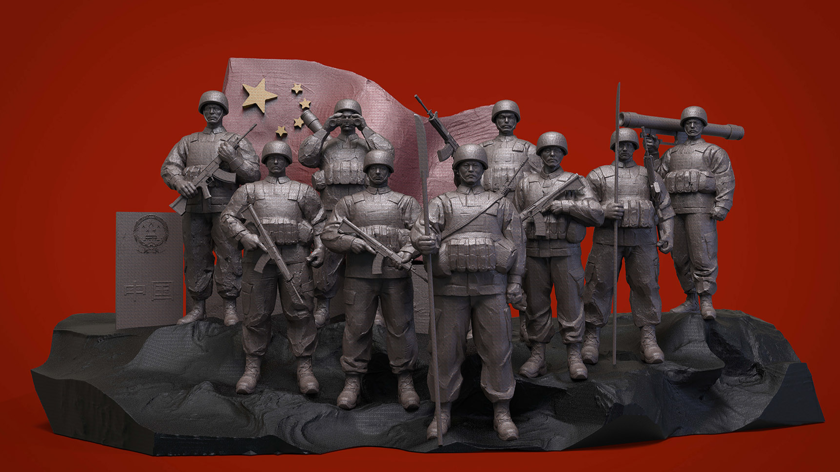 Honoring history and victory on canvas