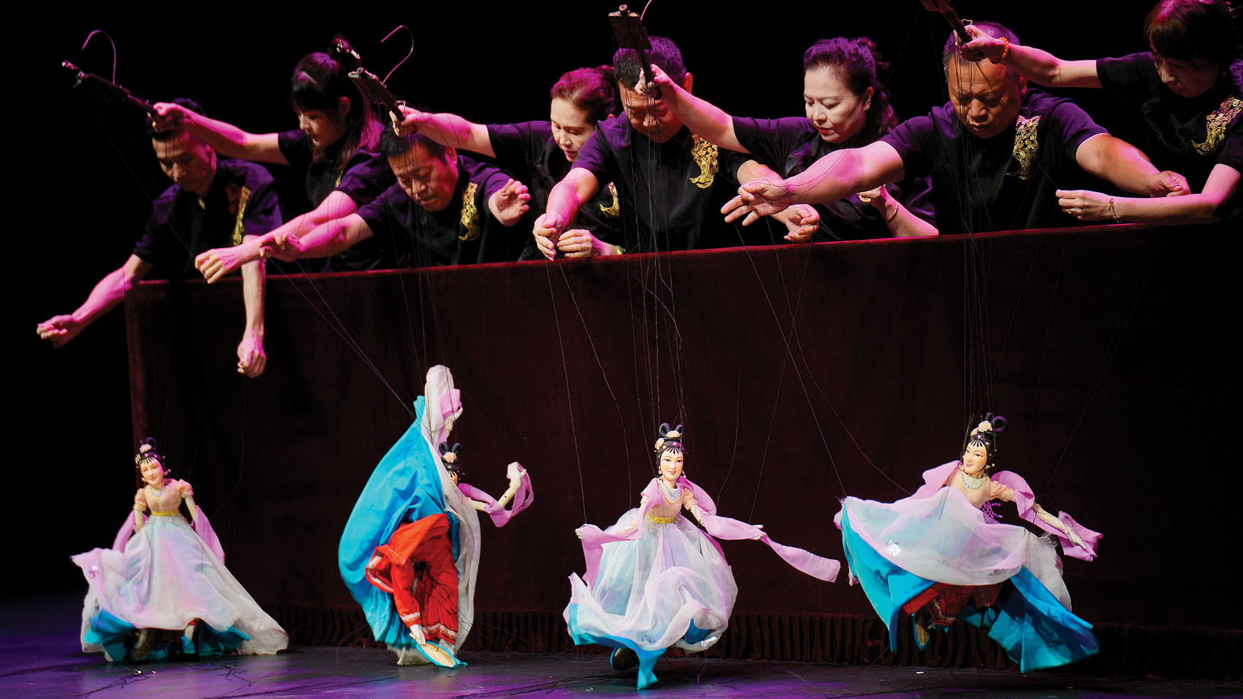 Thread Puppet Show Tales told in threads