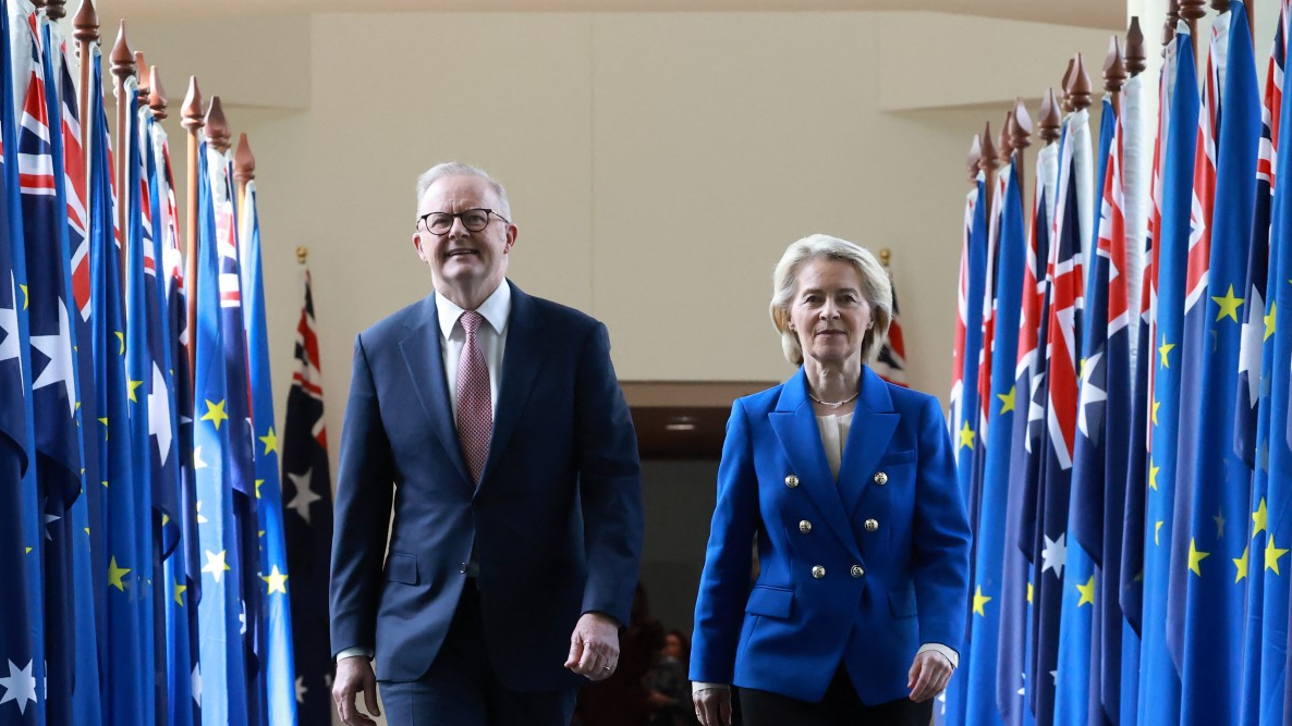 Australia, EU finalize free trade deal
