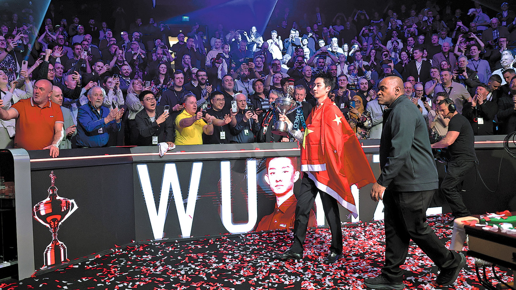 Cueing up for snooker glory
